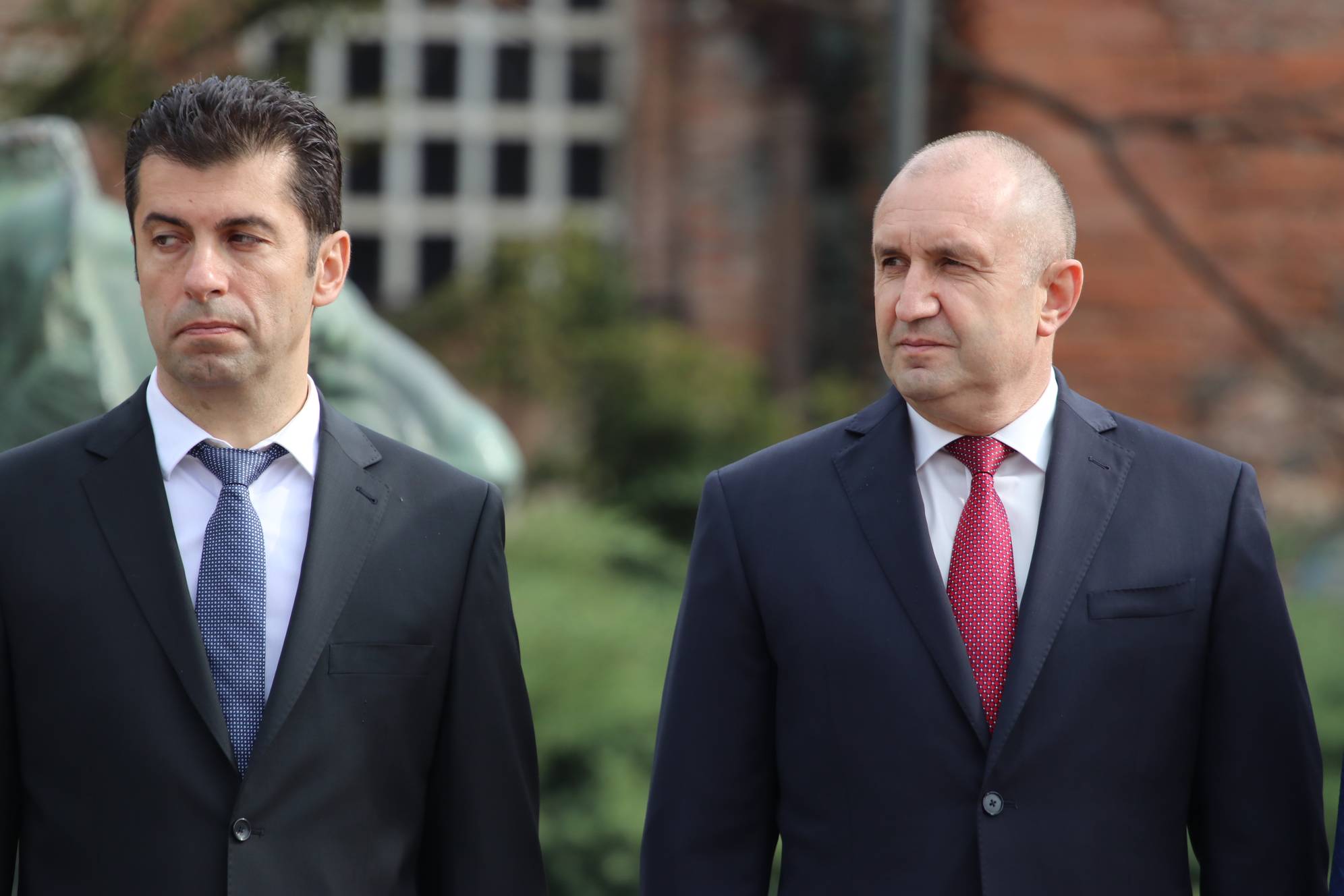  Кирил Петков и Румен Радев 